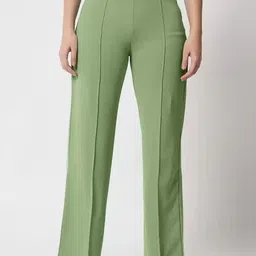 TYKUN Women Pack Of 2 Regular Fit Low-Rise Easy Wash Regular Trousers-picture-14