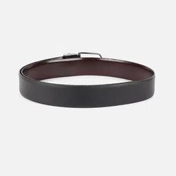 Van Heusen Men Textured Leather Reversible Formal Belt image 5