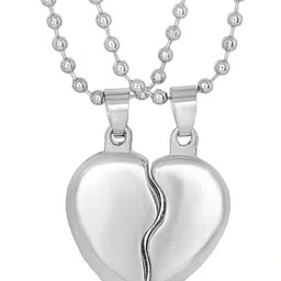 Utkarsh Heart Shaped Pendants with Chains-picture-11