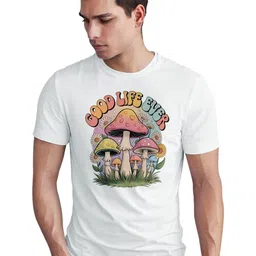 Seekbuylove Men Cotton Printed Bio Finish T-shirt-picture-18