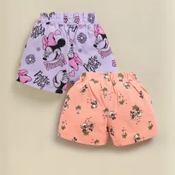 Biskid Girls Pack Of 2 Conversational Printed Hot Pants image 3