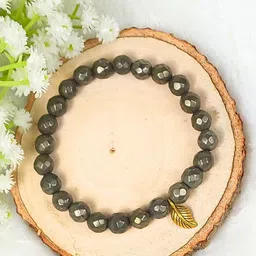 Calminds Unisex Pyrite Crystal Bracelet-picture-33