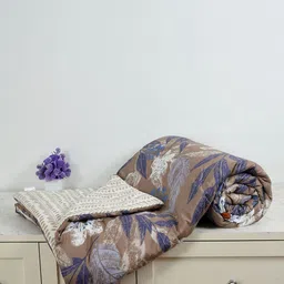 Florida Brown & Brown Floral AC Room Comforter image 2