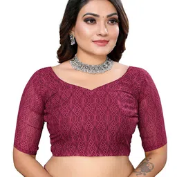 Moda Rapido Geometric Printed Saree With Blouse Piece image 2