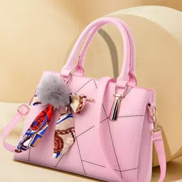 evolic Women Pink Hand-held Bag image 1