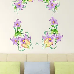 LANSTICK Flower Design Wall Sticker-image-21