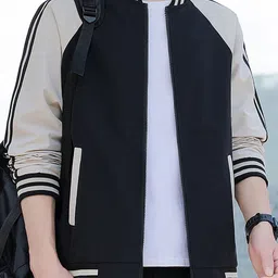 StyleCast x Revolte Men Colourblocked Tailored Jacket image 5