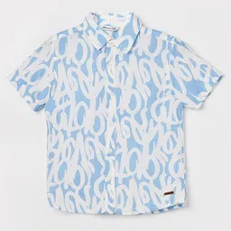 Fame Forever by Lifestyle Boys Spread Collar Abstract Printed Casual Shirt-picture-35
