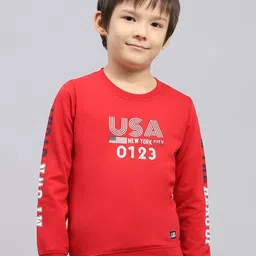 Monte Carlo Boys Round Neck Printed Sweatshirt-image-52