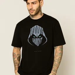 Be Crazy Men Graphic Printed Round Neck Cotton Oversized T-shirt-picture-18
