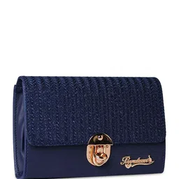 BANDICOOT Embellished PU Structured Sling Bag with Cut Work image 5