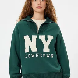 Koton Women Printed Sweatshirt image 2