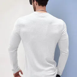 SZN Men Spread Collar Long Sleeve Regular T-shirt image 3