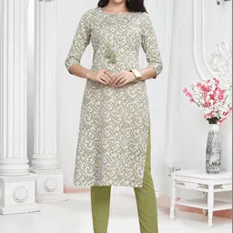 GREAT OUTFITS Ethnic Motifs Printed Pure Cotton Kurti-image-57