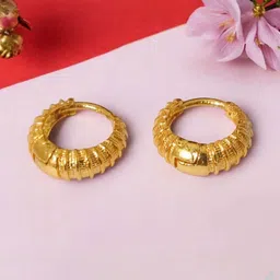 SHREE KRISHNA SHOPPING Gold-Plated Brass Earrings-picture-15