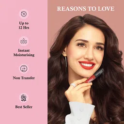 insight Non Transfer Waterproof Liquid Lip Color With Long Stay & Matte Finish (-01) image 3
