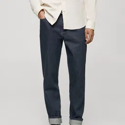 MANGO MAN Men Pure Cotton Jeans-image-92