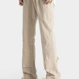 KPOP Men Urban Slim Slim Fit Trousers-picture-24