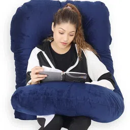 siroki bond Microfibre Solid Pregnancy Pillow Pack of 1 image 2