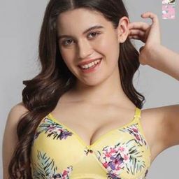 Calcados Women Pack Of 2 Floral Full Coverage Lightly Padded Bra-picture-46