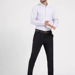 Red Tape Men Vertical Striped Button-Down Collar Formal Shirt image 2