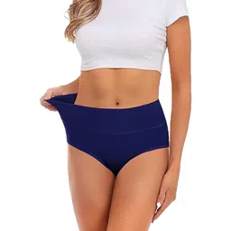 YOU FOREVER Pack Of 3 High-Rise Hipster Briefs - YF-3HWPNT-BLU-PPL-PNK-S image 2