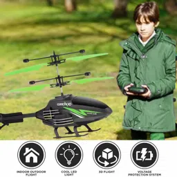 sunzita Flying Helicopter with Remote Control Remote Helicopter Toy for Kids image 4