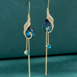 DressBerry Diamond Shaped Drop Earrings image 3
