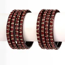 SOMIL Women Combo of 2 Ethnic Bangles Set image 4