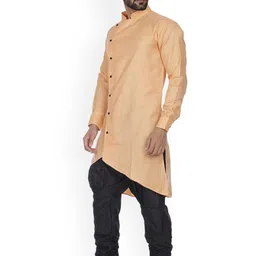 VEERA PARIDHAAN Men Regular Kurta with Trousers image 4