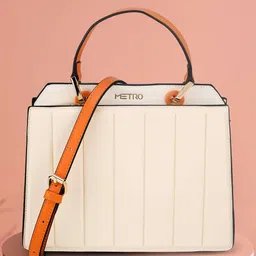 Metro Textured Structured Handheld Bag-picture-19