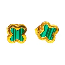 UrbanLuk Floral Studs Earrings-picture-21