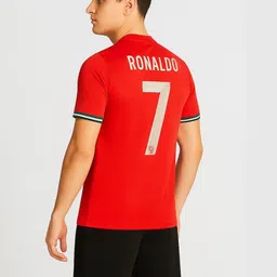 dostitch Men Portugal Home With Ronaldo 7 Print Football Jersey-picture-24