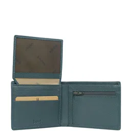 HIROSHI Men Leather Two Fold Wallet image 4