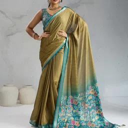 TASRIKA Striped Zari Border Pure Chiffon Saree image 3