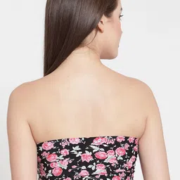 PRIZO Floral Printed Full Coverage Lightly Padded Bandeau Bra image 4