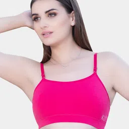 Trylo Full Coverage Non Padded Beginners Cotton Bra image 1