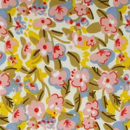 Ackross Yellow & Olive Green Floral Printed Microfiber 90 GSM Mild Winter Reversible Dohar-image-0