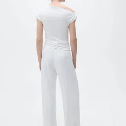 MANGO One Shoulder Extended Sleeves Top image 3