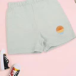 MeeMee Boys Regular Fit Mid-Rise Cotton Shorts-picture-55