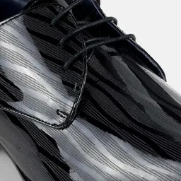 Mochi Men Textured Leather Formal Derbys image 2