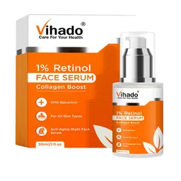VIhado Retinol With Collagen Boosts Face Serum For Fine Lines & Wrinkles - 30 ml-image-37