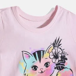 THE CHILDREN'S PLACE Girls Pure Cotton Printed T-shirt image 3