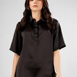 Sukshat Satin Shirt Style Top-picture-12