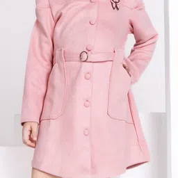 Peppermint Kids-Girls Shirt Dress Comes with a belt image 2