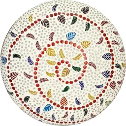 1ST TIME White & Red Textured Ceiling Lamp-picture-34