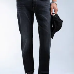 Flying Machine Men Straight Fit Mid-Rise Light Fade Stretchable Jeans-picture-42