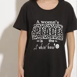 DDASPRATION Women Typography 3 Printed T-shirt image 3