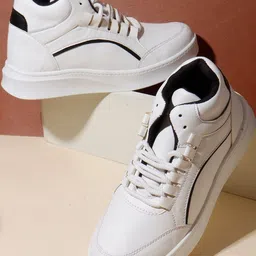 Kook N Keech Women Lace-Ups Round Toe Sneakers-image-98