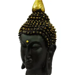 Afterstitch Black Buddha Idol Showpiece image 2